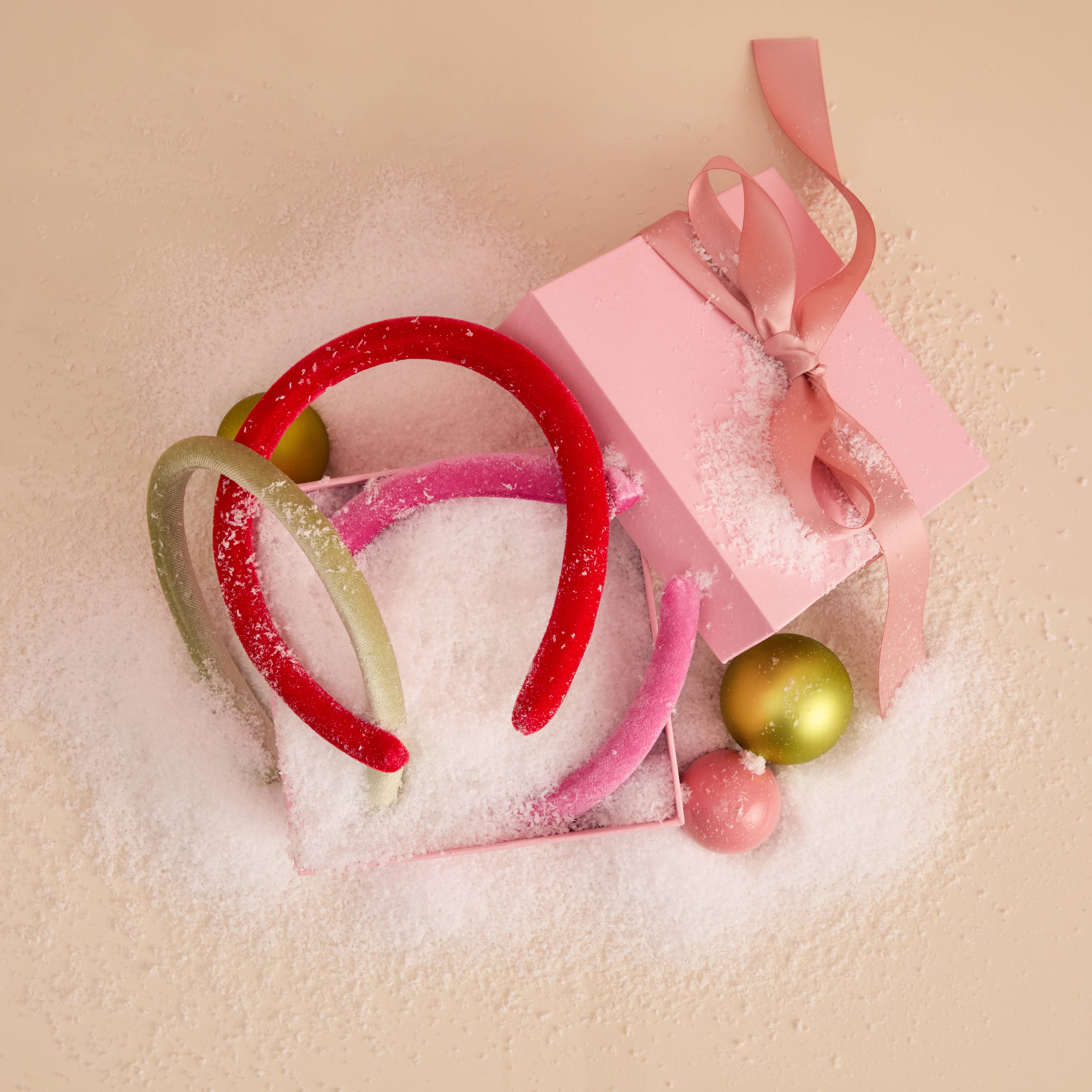 Kitsch - Holiday Velvet Headband 3pc Set