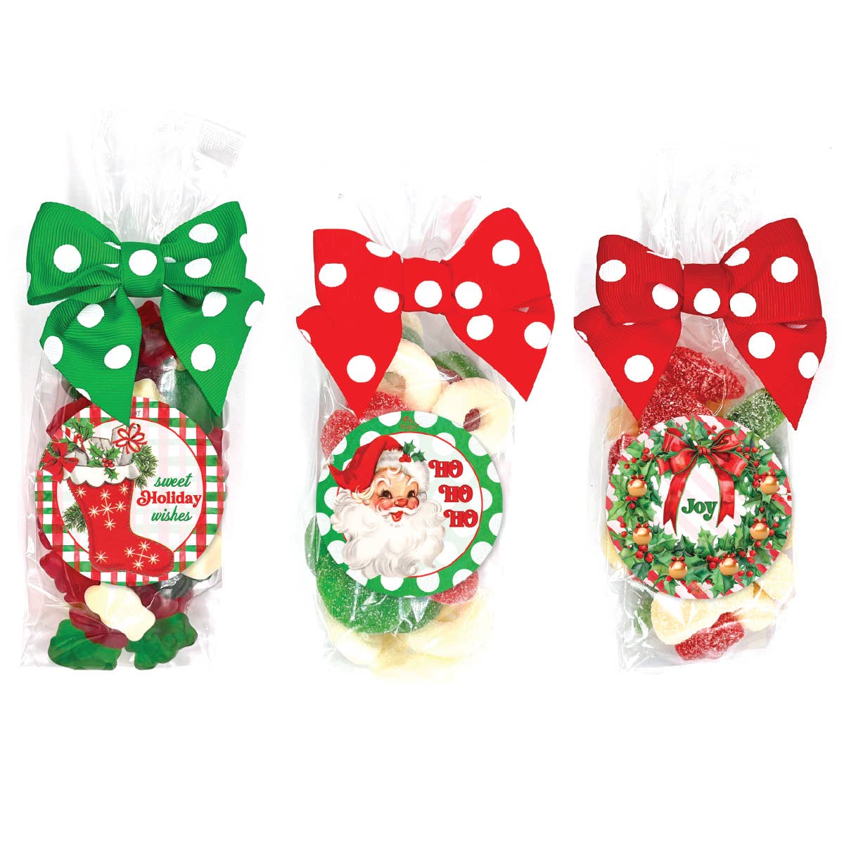 Oh, Sugar! - Christmas Gummy Treat Bags