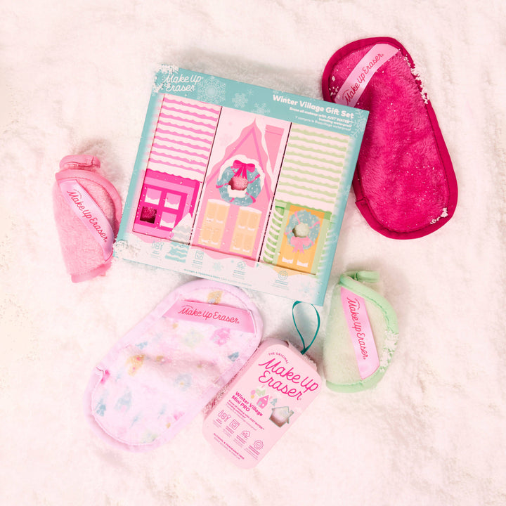 Make Up Eraser - Winter Village 3pc Gift Set