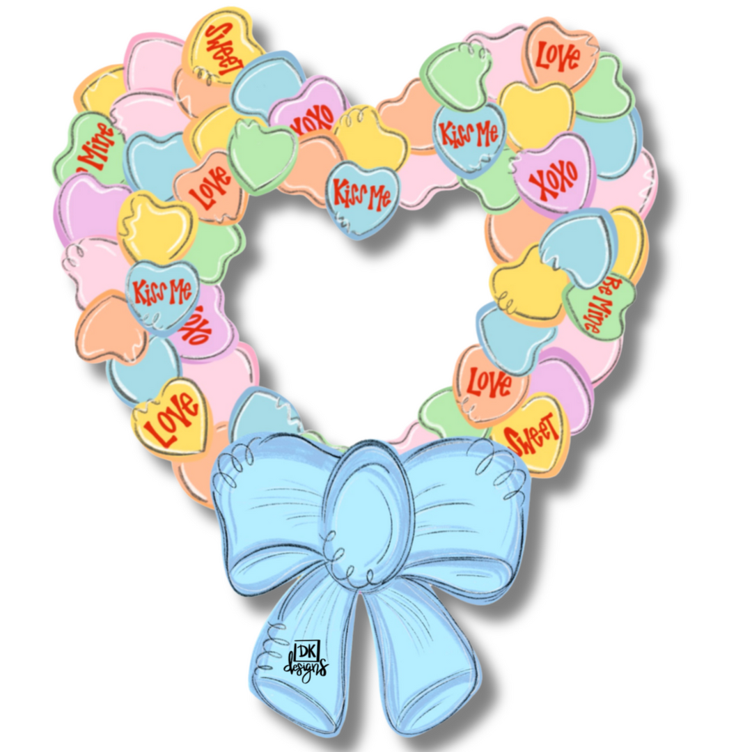 Door Hanger Attachment - Conversation Heart Mini