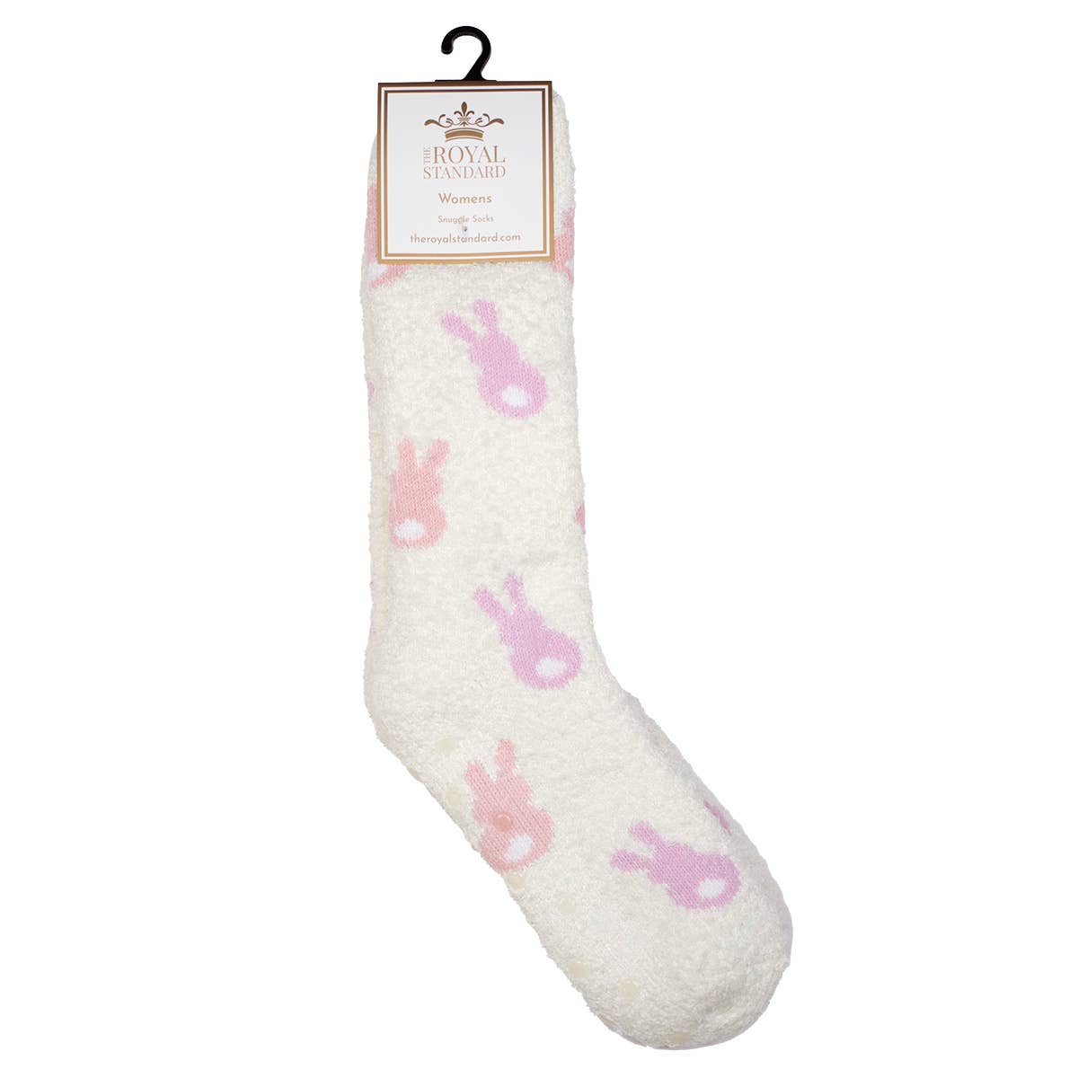 Pink + Purple Bunny Fuzzy Socks