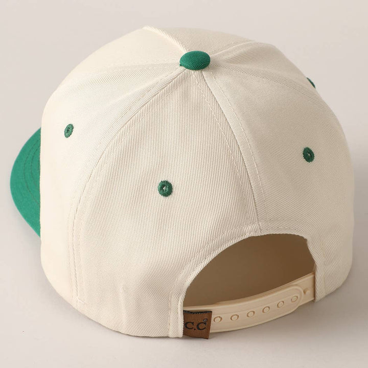 Put It On Santa's Tab Trucker Hat (Green)