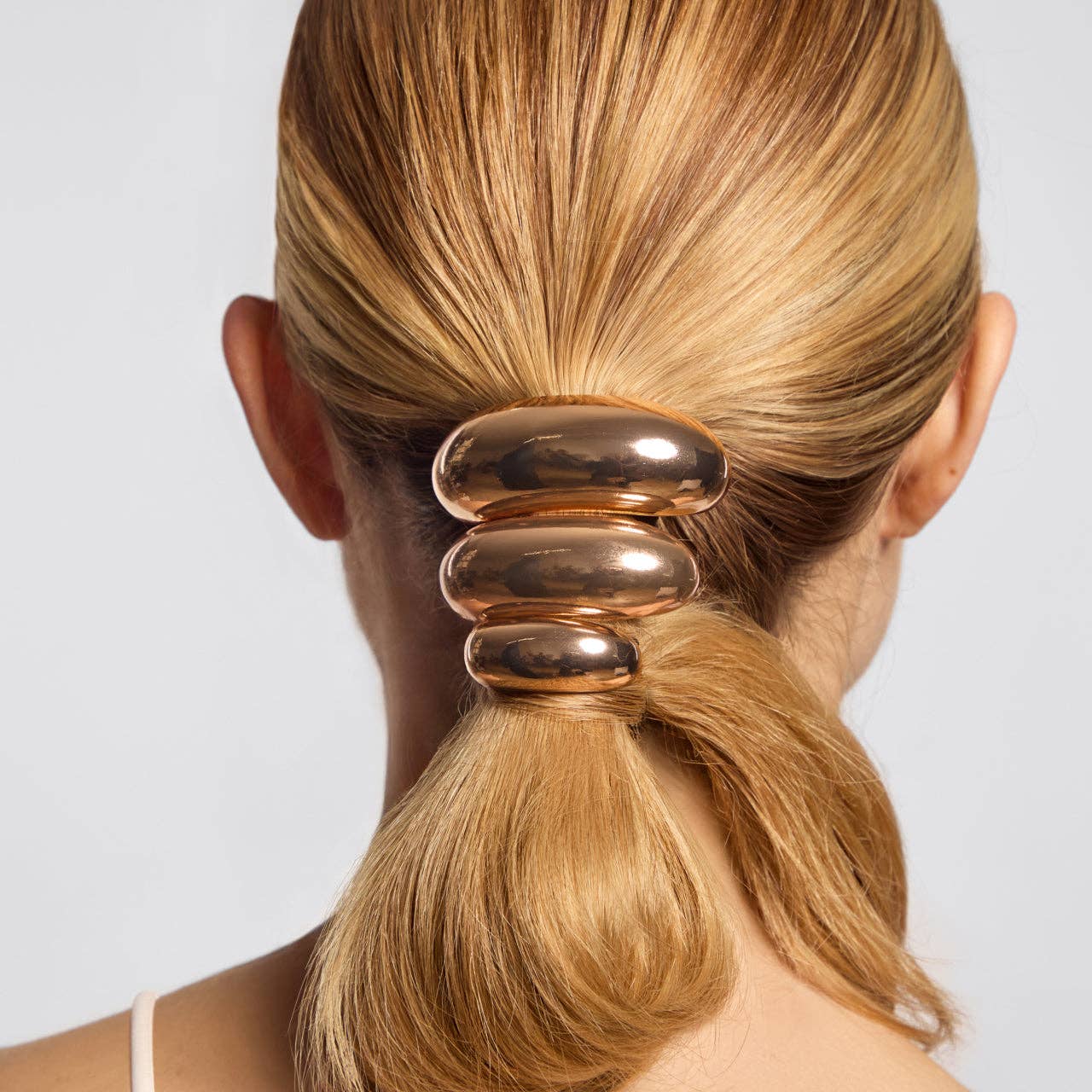 Kitsch - Metal Cloud Ponytail Holder Cuff - Small