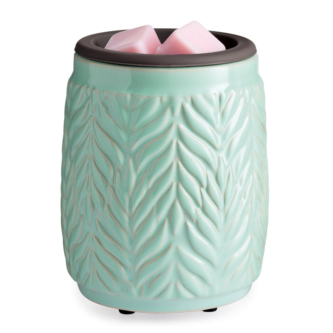 Wax Warmer with Silicone Dish - (Mint Leaf)