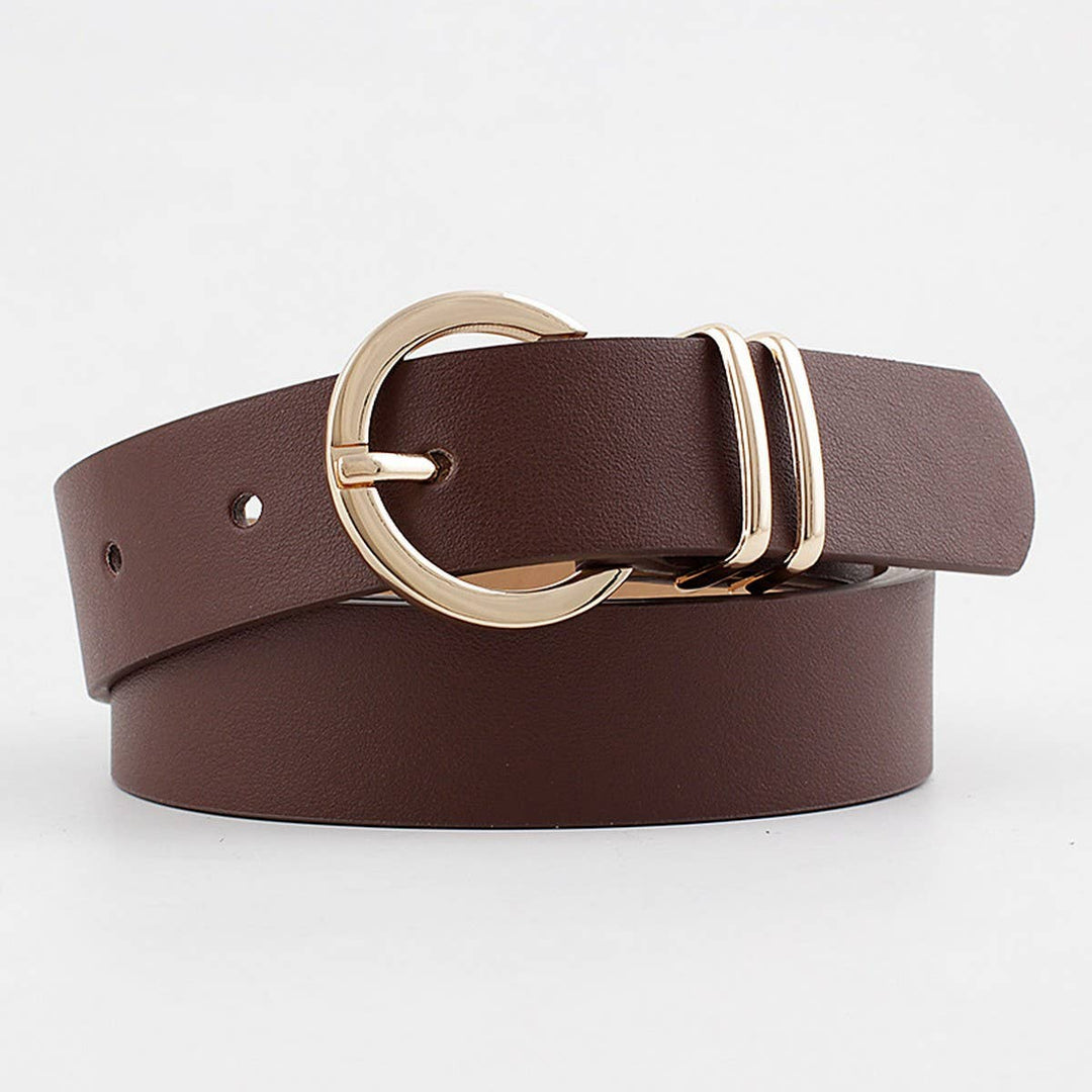 Karri - Double Loop Belt (Coffee)