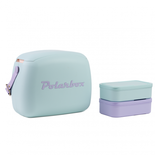 Polarbox Cooler - (Sky Blue-Lilac)