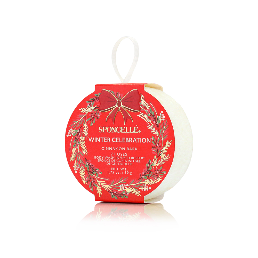 Winter Celebration - Holiday Wreath Buffer (Cinnamon Bark)