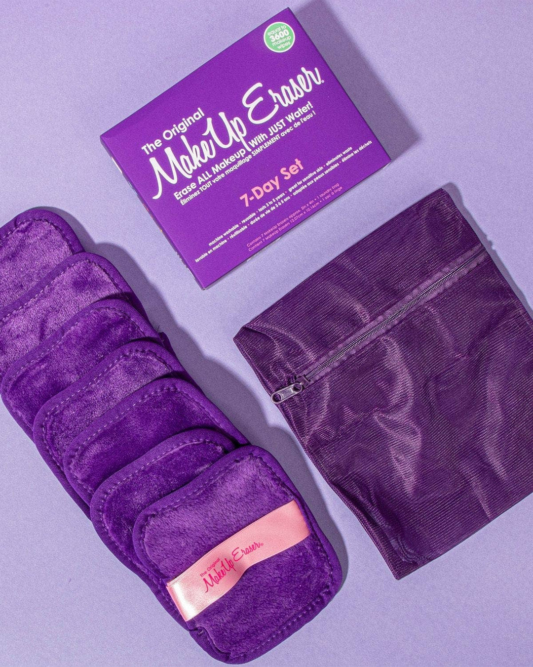 Makeup Eraser - Purple 7-Day Set
