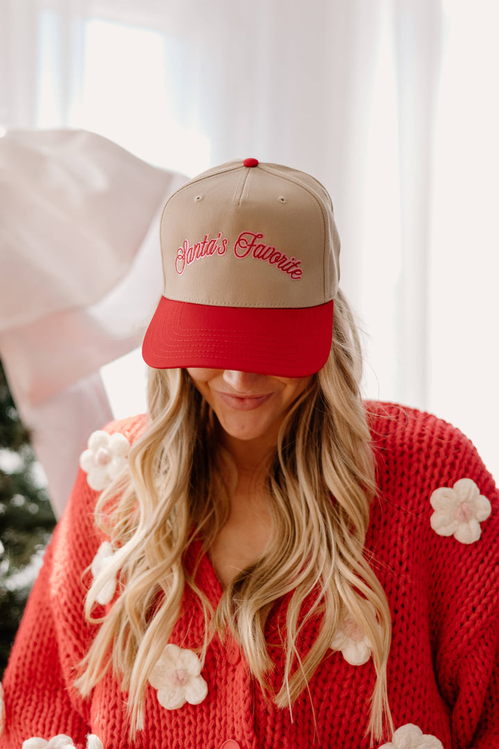 Santa's Favorite Trucker Hat