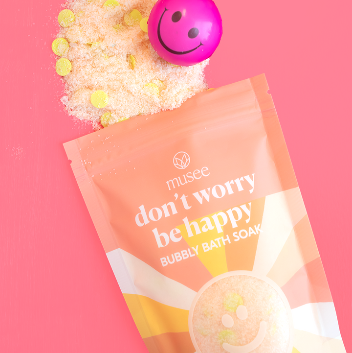 Don't Worry Be Happy Bubbly Bath Soak