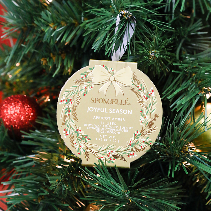 Joyful Season - Holiday Wreath Body Buffer (Apricot Amber)