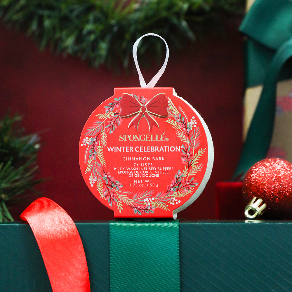 Winter Celebration - Holiday Wreath Buffer (Cinnamon Bark)