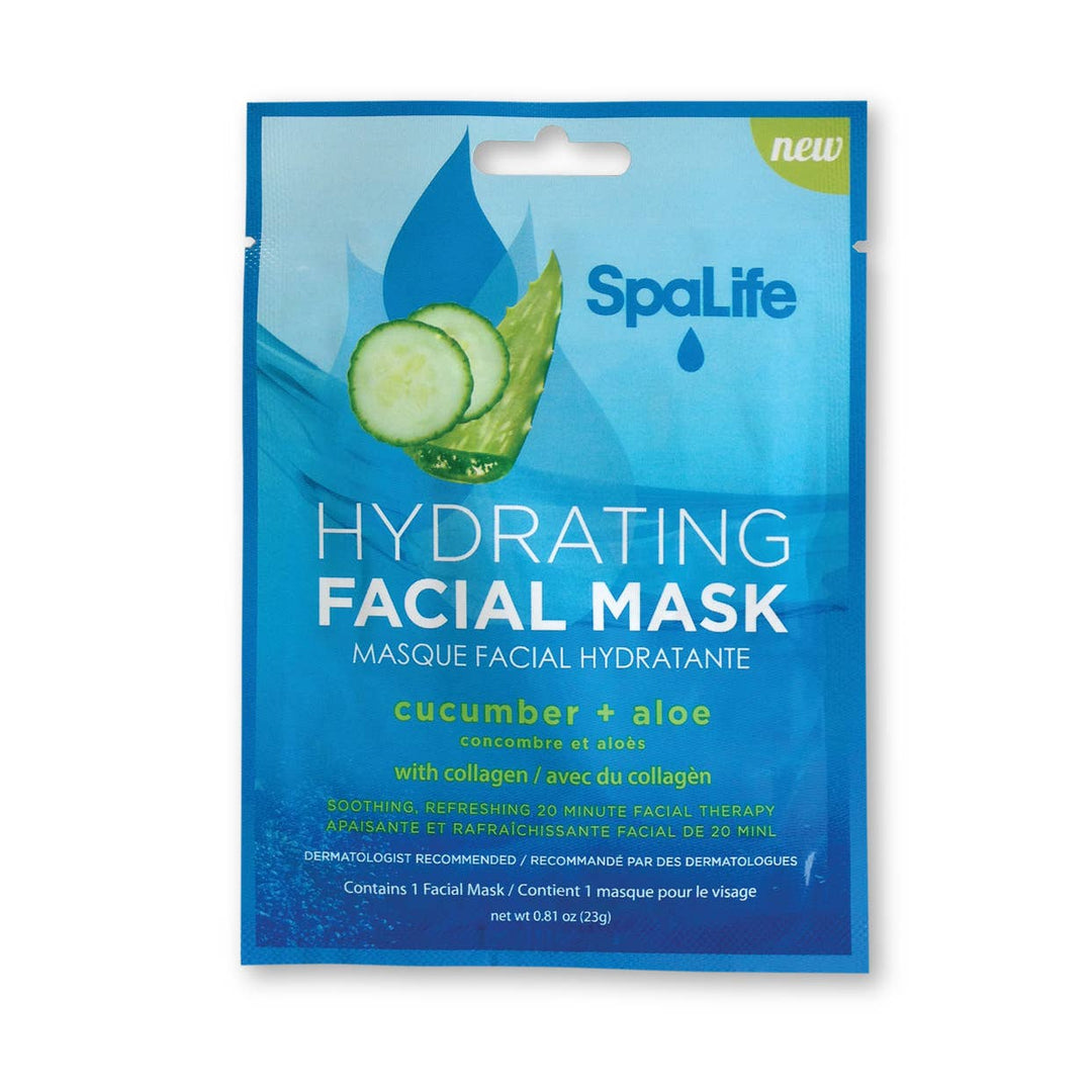 Cucumber + Aloe Hydrating Korean Facial Mask