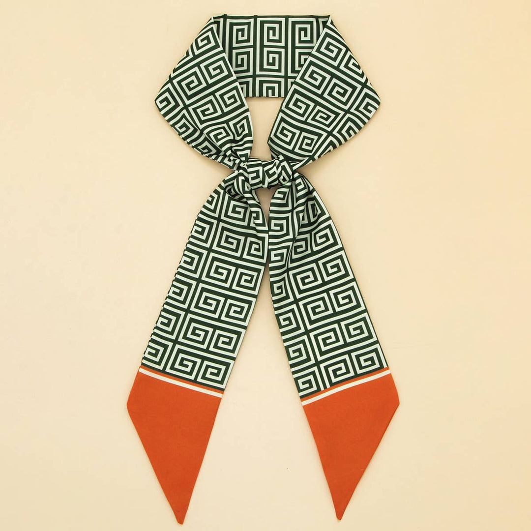 Josie - Silk Like Scarf (Green)
