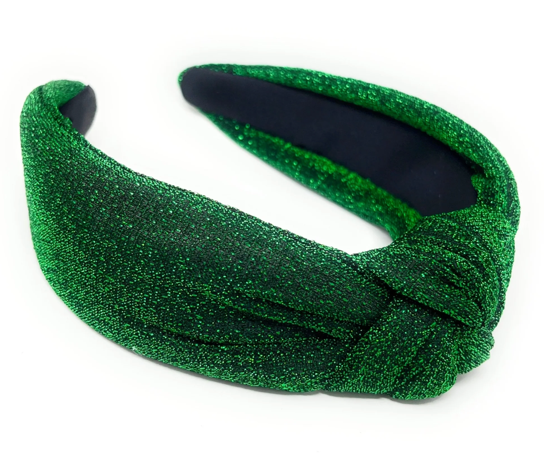 Green Shimmer Headband