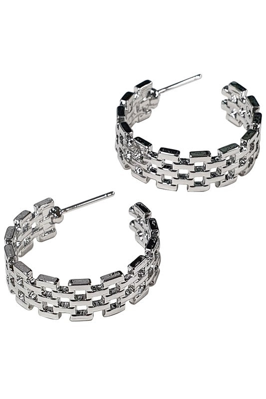 Brit Hoop Earrings