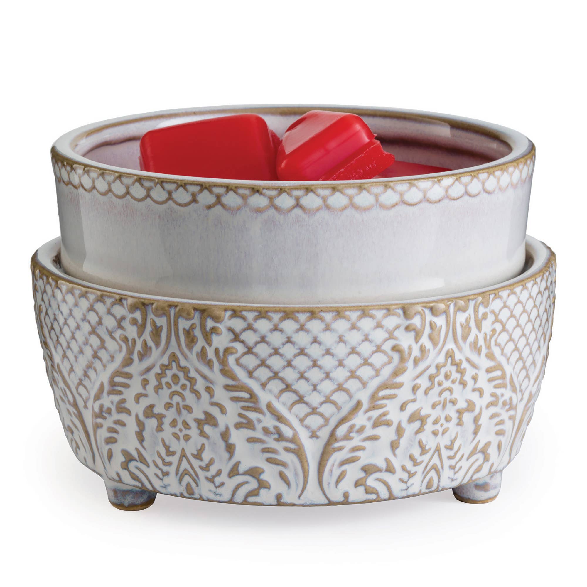 2-in-1 Fragrance Warmers - Vintage White