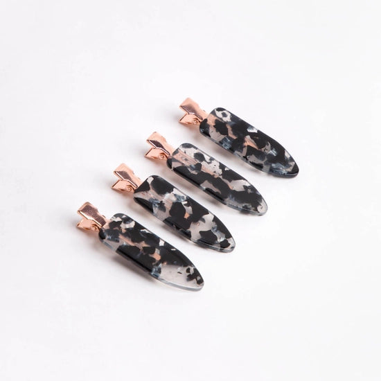 Kitsch - Creaseless Clips 4pc Set - Black