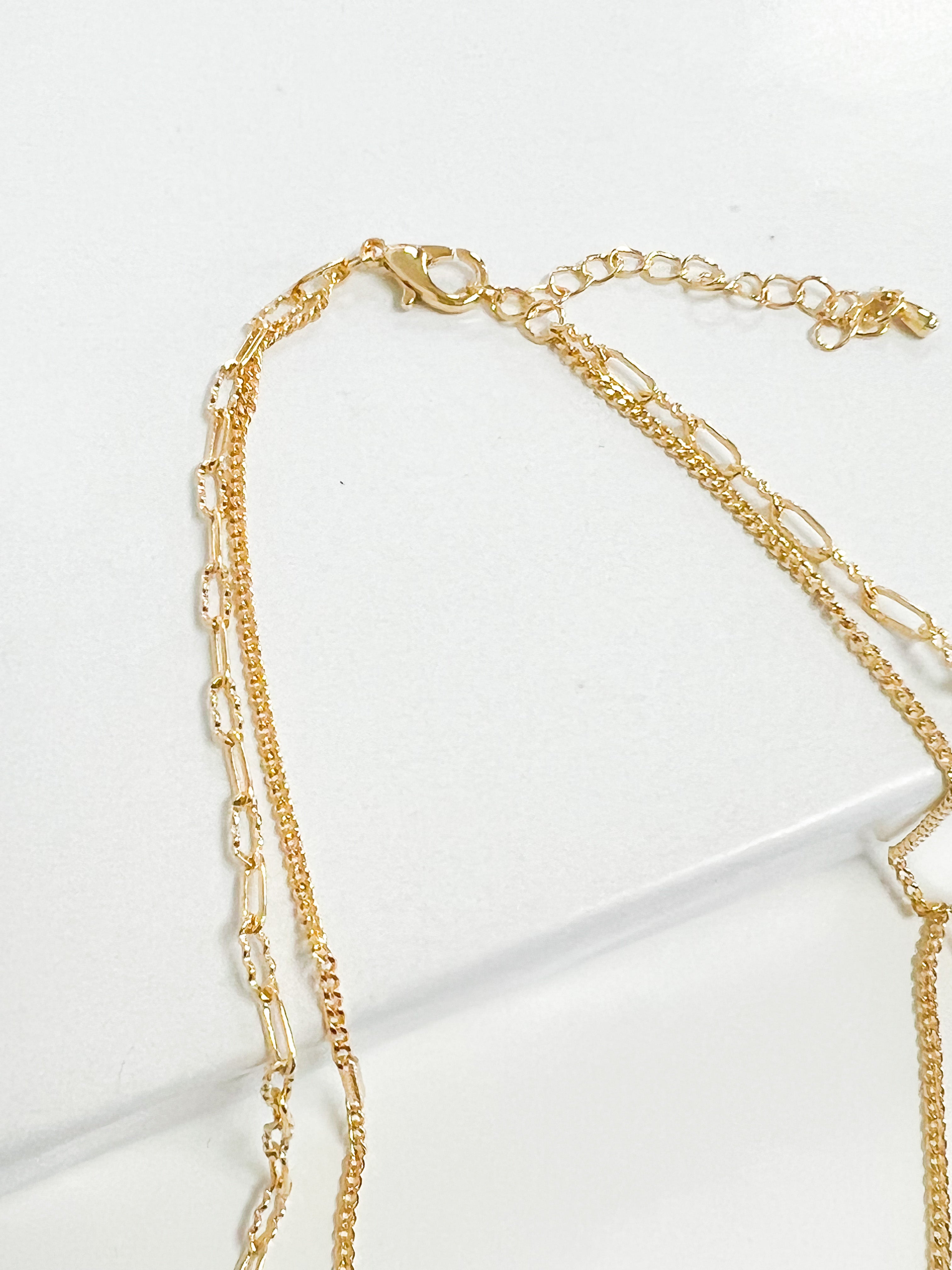 Mindi - Gold Layered Chain Necklace