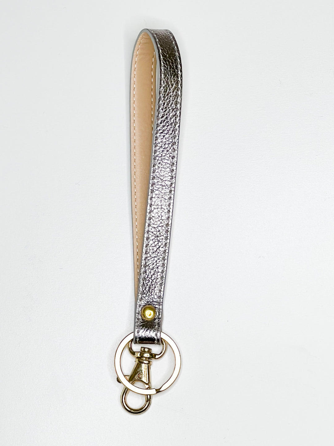 Leather Wristlet Keychain