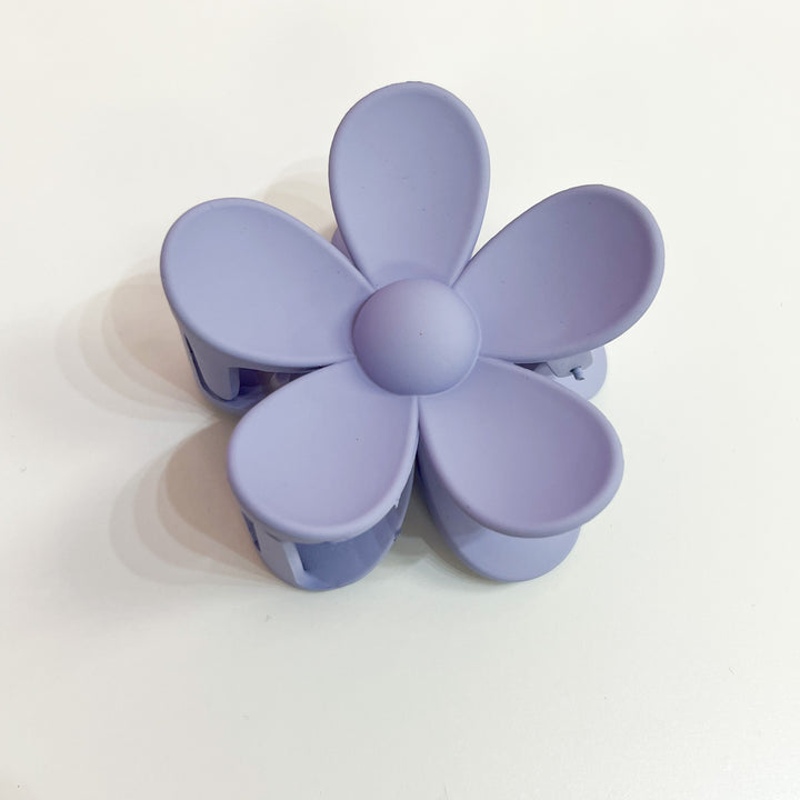Tia - 3" Flower Hair Claw Clip