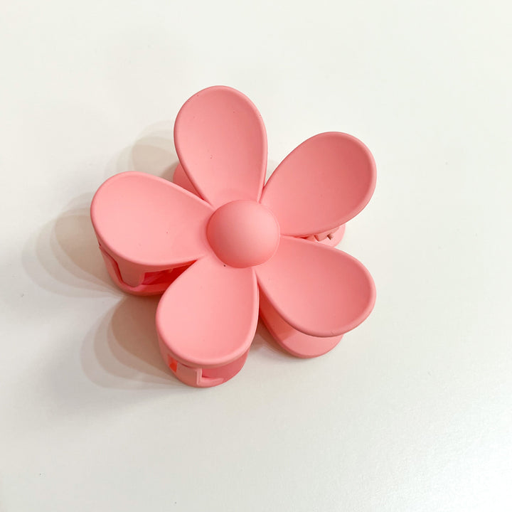 Tia - 3" Flower Hair Claw Clip