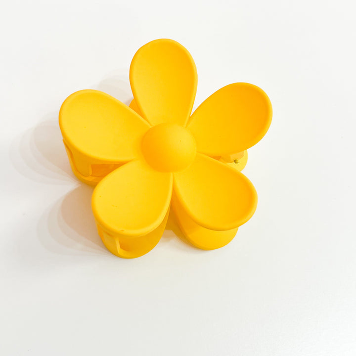 Tia - 3" Flower Hair Claw Clip