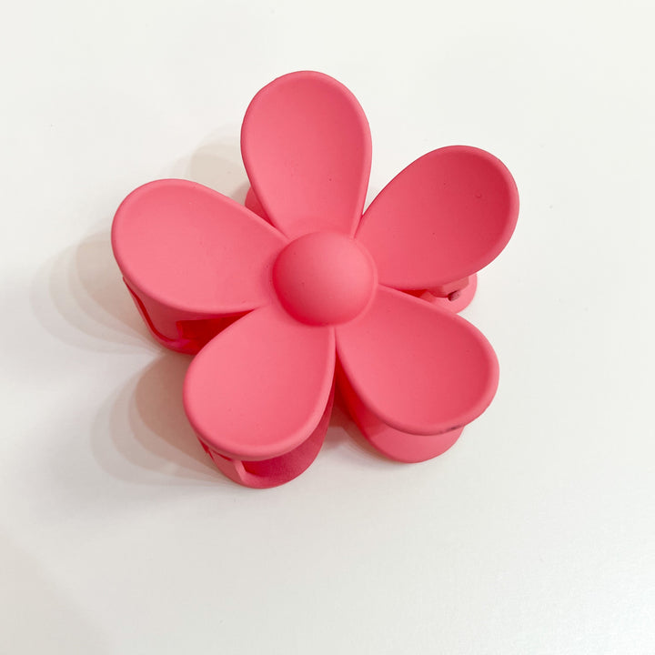 Tia - 3" Flower Hair Claw Clip