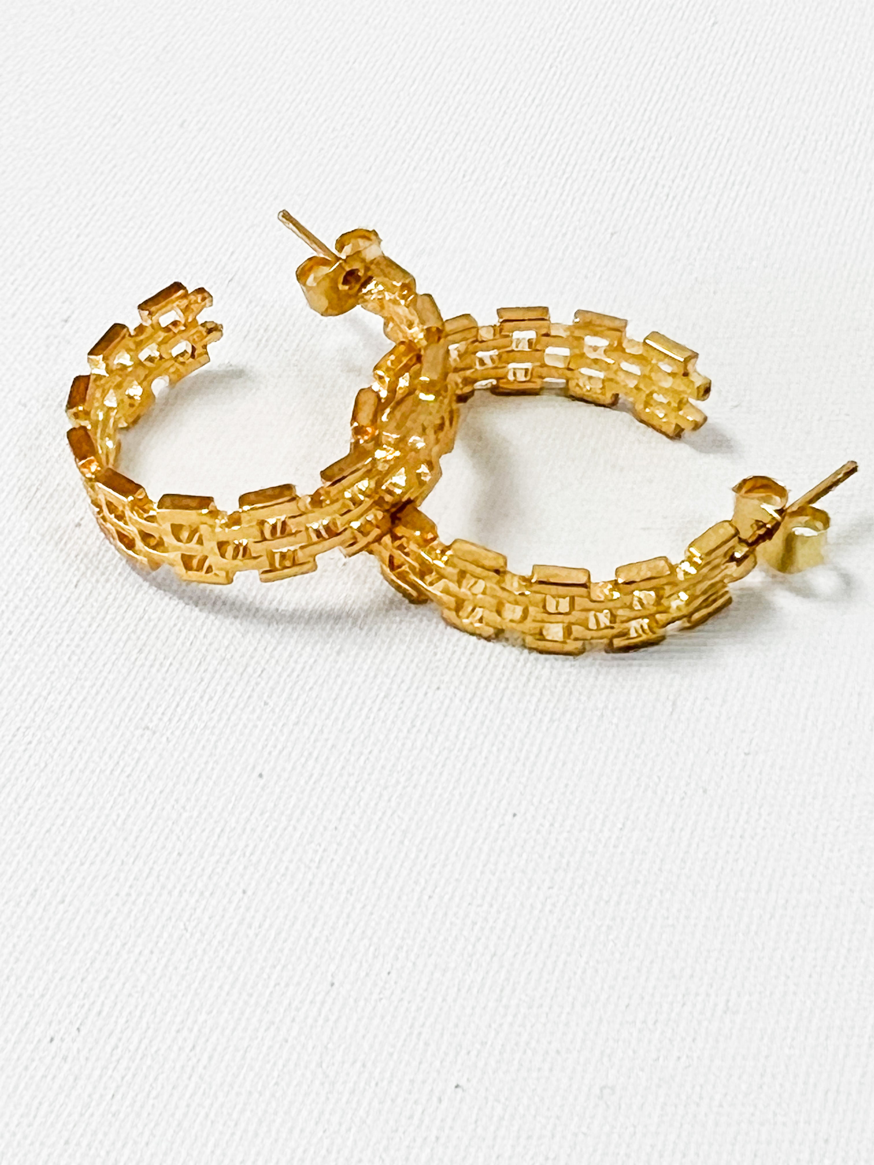 Brit Hoop Earrings