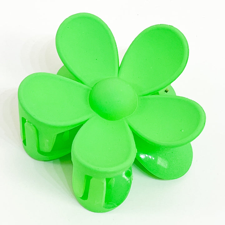 Tia - 3" Flower Hair Claw Clip