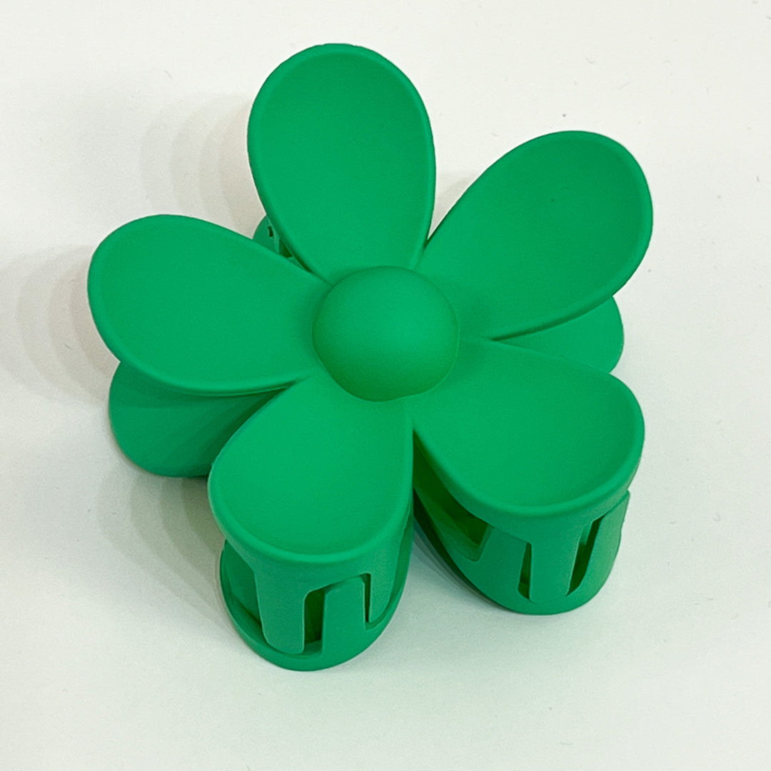 Tia - 3" Flower Hair Claw Clip