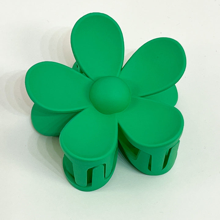 Tia - 3" Flower Hair Claw Clip