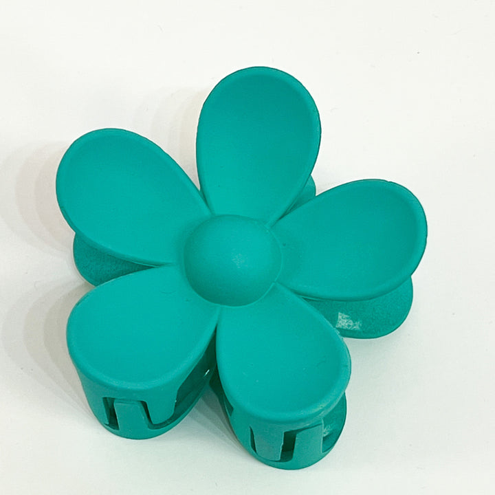 Tia - 3" Flower Hair Claw Clip