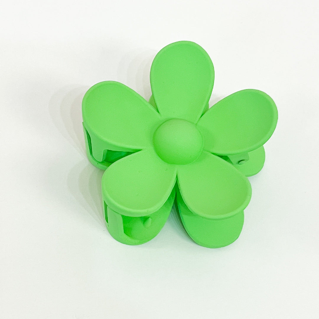 Tia - 3" Flower Hair Claw Clip