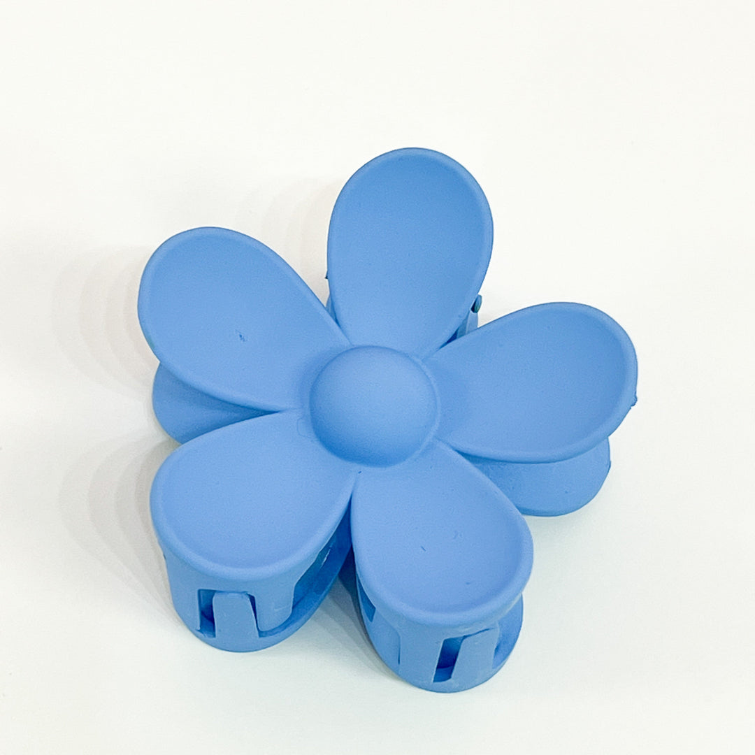 Tia - 3" Flower Hair Claw Clip