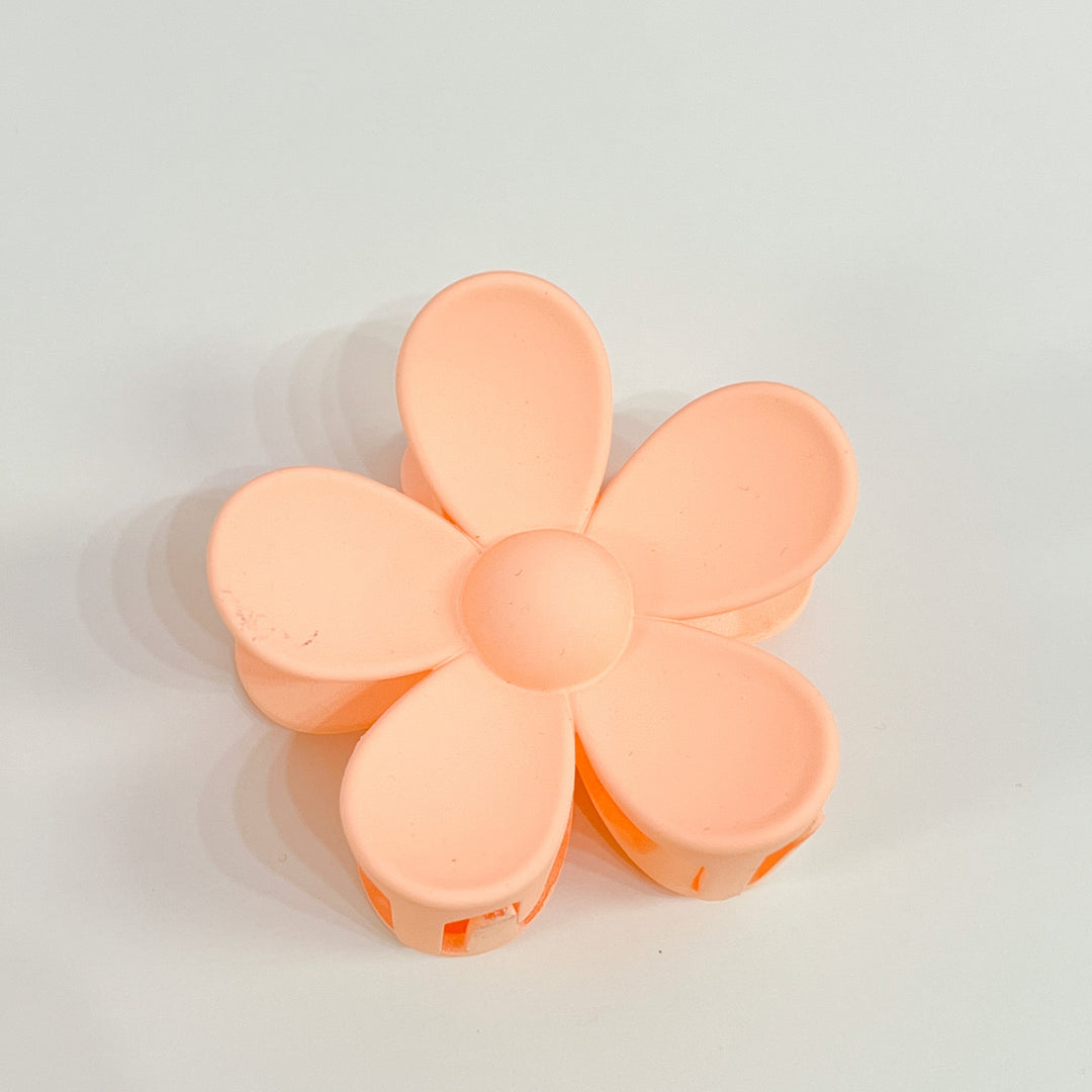 Tia - 3" Flower Hair Claw Clip