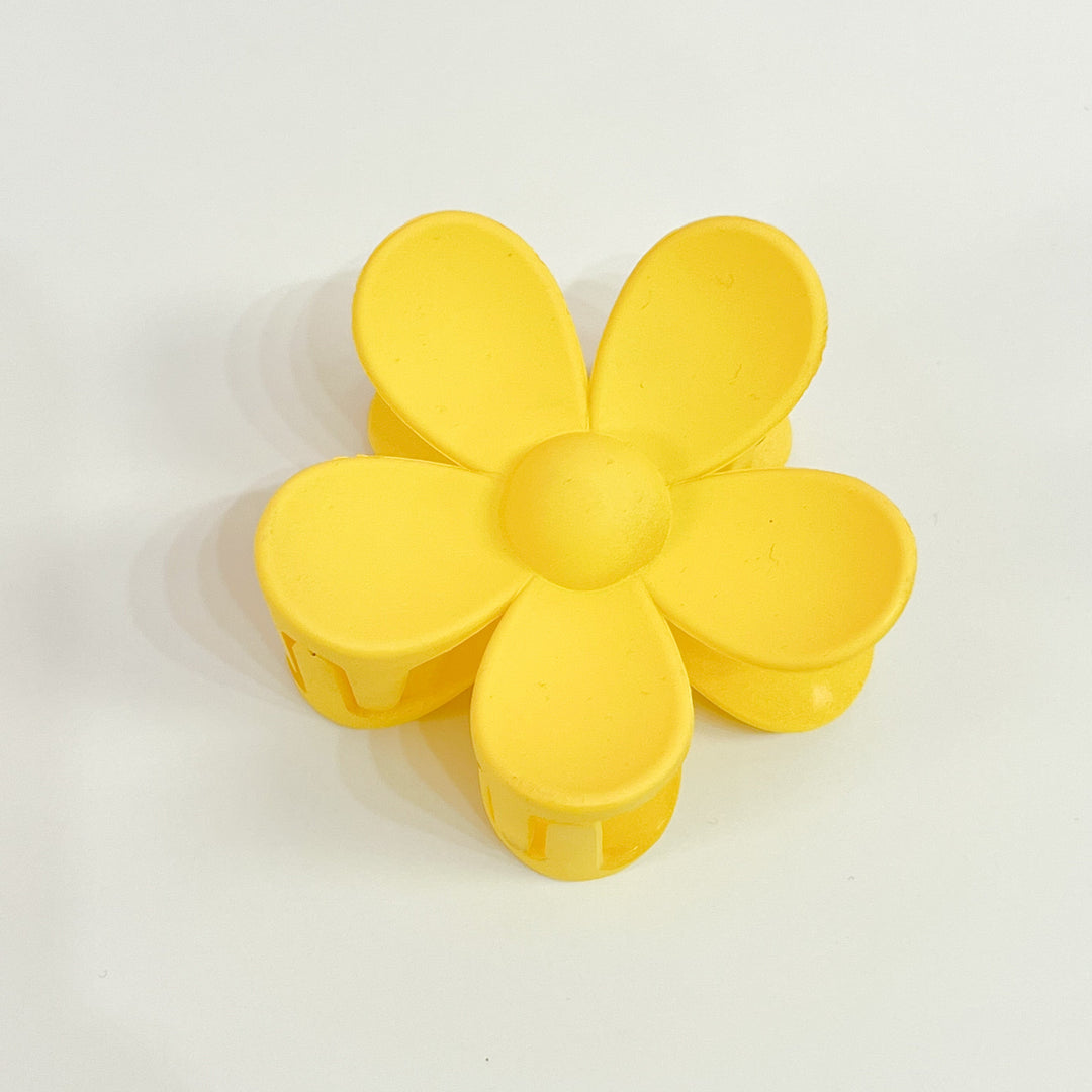 Tia - 3" Flower Hair Claw Clip