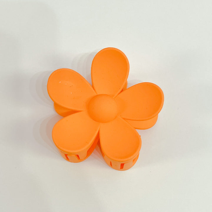 Tia - 3" Flower Hair Claw Clip