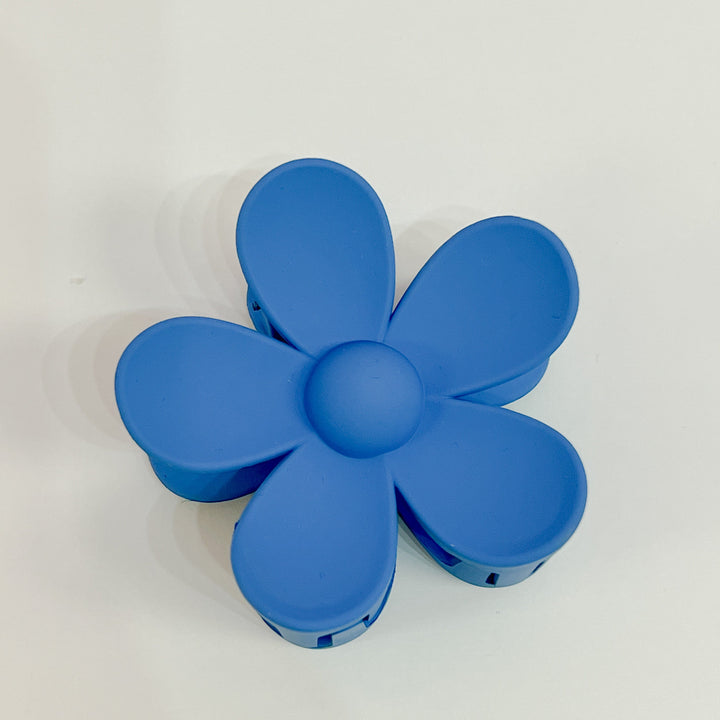 Tia - 3" Flower Hair Claw Clip