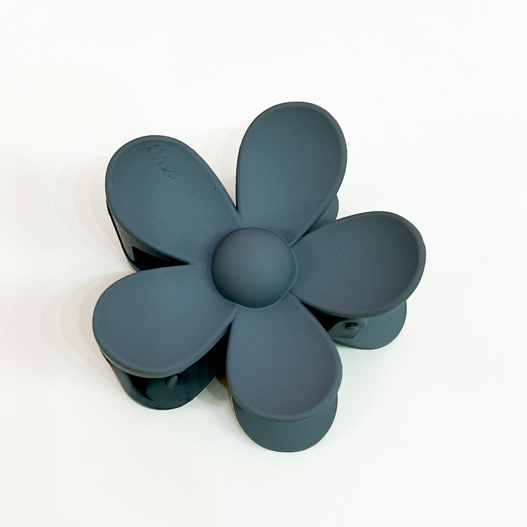 Tia - 3" Flower Hair Claw Clip