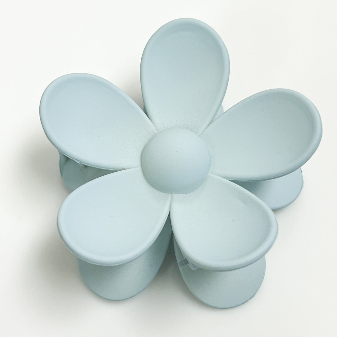 Tia - 3" Flower Hair Claw Clip