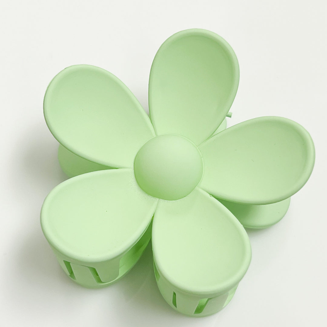 Tia - 3" Flower Hair Claw Clip