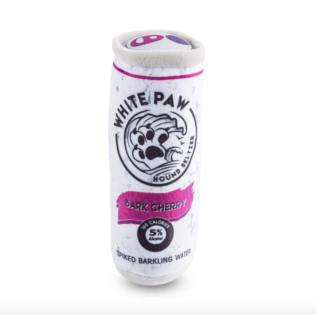 Dog Toy - Bark Cherry White Paw