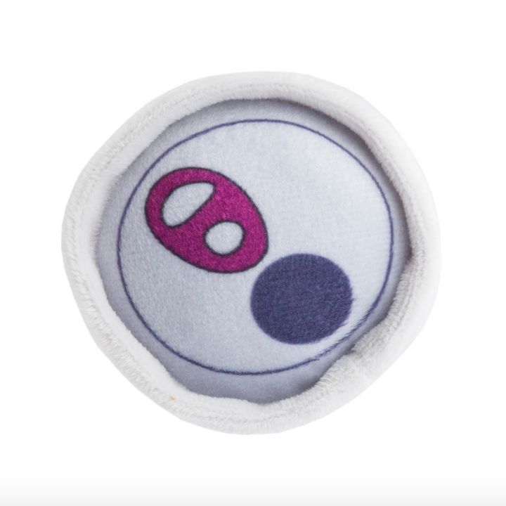 Dog Toy - Bark Cherry White Paw