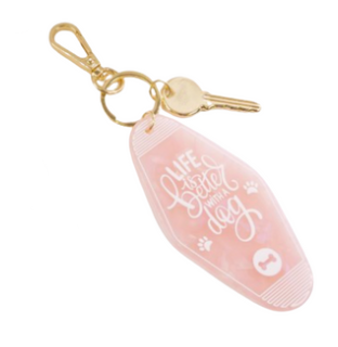 Key Chain - Life is Better With a Dog