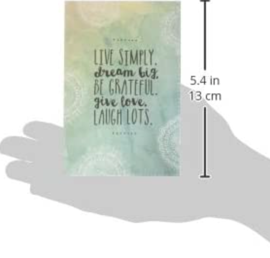 Greeting Card - Live Simply Dream Big
