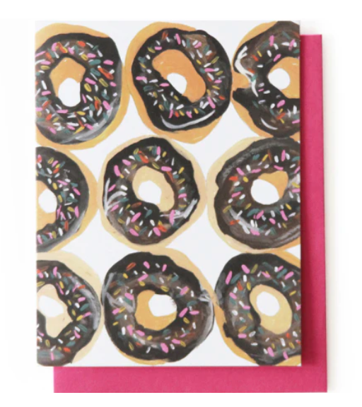 Greeting Card - Donuts