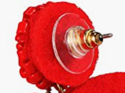 Krissy - Beaded Heart Earrings