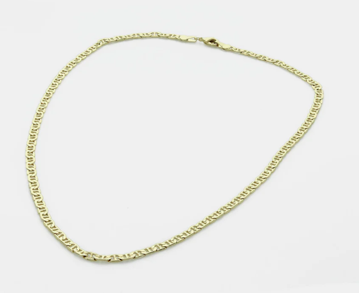 Brooklyn - Gold Mariner 18" Chain