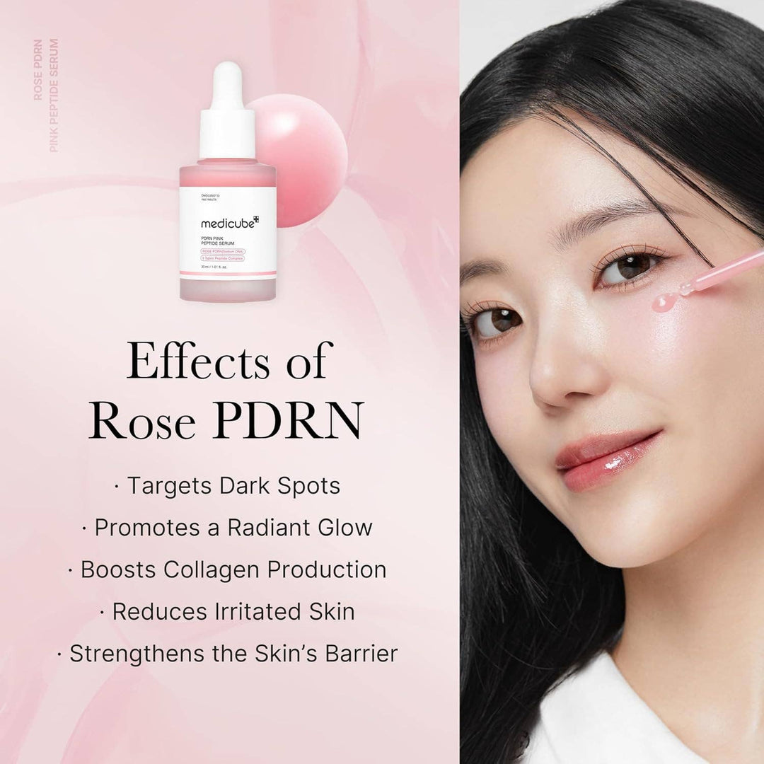 Medicube - Salmon Dna Pdrn Pink Peptide Serum 1.01 Fl.oz.
